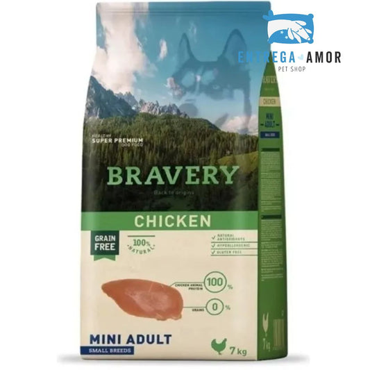 Alinatur Bravery Mini Adult Perro Adulto Pequeña Pollo 7